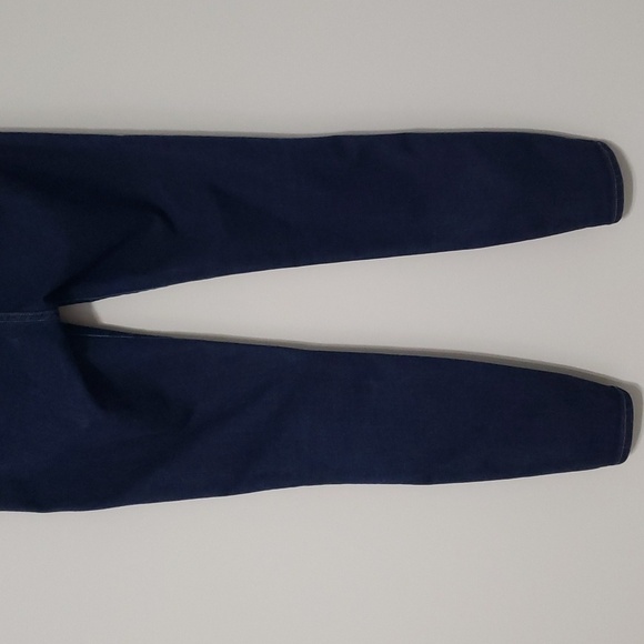 Madewell Women Skinny Jeans 28 High-Rise Tapered Dark Blue Denim Classic Casual - Picture 7 of 16